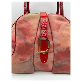 Dior-DIOR Handtaschen T.  Stoff-Rot