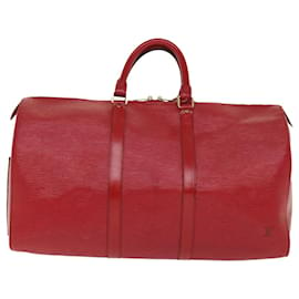 Louis Vuitton-Louis Vuitton Keepall 50-Red