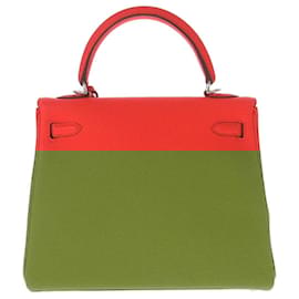 Hermès-hermes kelly 25-Red