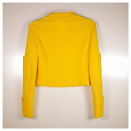Chanel-Increíble chaqueta de pasarela Chanel-Amarillo