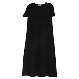 Balmain-Balmain dress adorned with sequins-Black