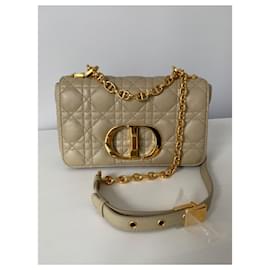 Dior-Caro Small Bag-Beige