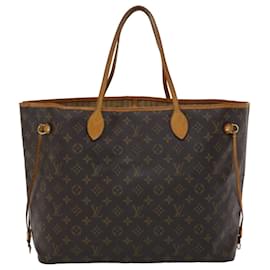Louis Vuitton-LOUIS VUITTON Monogram Neverfull GM Tote Bag M40157 LV Auth 47005-Monogram