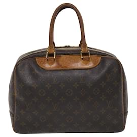 Louis Vuitton-LOUIS VUITTON Monogram Deauville Hand Bag M47270 LV Auth ki3098-Monogram