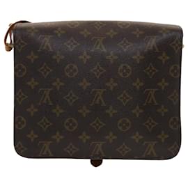 Louis Vuitton-LOUIS VUITTON Monogram Cartouchiere GM Shoulder Bag M51252 LV Auth bs6552-Monogram