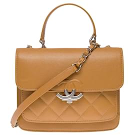 Chanel-CHANEL Tasche aus goldenem Leder - 101286-Golden