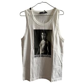 Dolce & Gabbana Top de algodão branco Branco