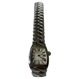 Reloj Cartier La Dona de acero plateado 20mm Plata
