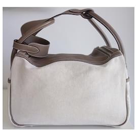 Hermès-Hermes Lindy bag 34-Beige,Grey