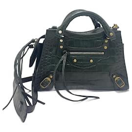 Balenciaga-BALENCIAGA  Handbags   Leather-Green