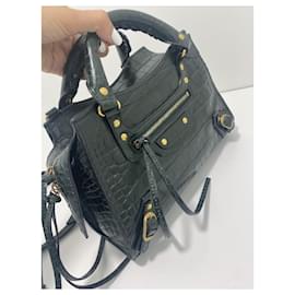 Balenciaga-BALENCIAGA  Handbags   Leather-Green