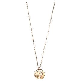 Tiffany & Co Pendente a cuore foderato Return to Tiffany in oro giallo, mini D'oro
