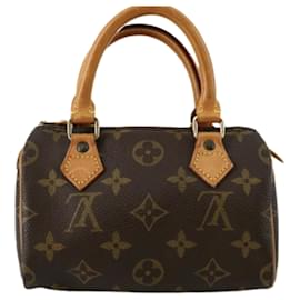Louis Vuitton-Louis Vuitton Mini Speedy-Marrom