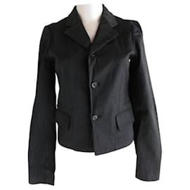 Comme des Garcons short jacket Dark grey