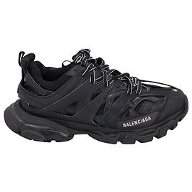 Balenciaga Track Sneakers in Black Polyurethane Other