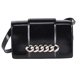 Givenchy-Givenchy Infinity Crossbody Bag in Black Leather-Black