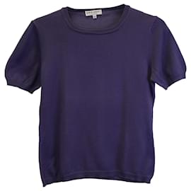 Giorgio Armani-Giorgio Armani Le Collezioni Purple T-Shirt-Purple