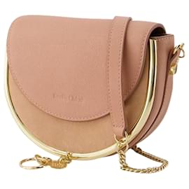 See by Chloé-Mara Sac du Soir Crossbody - See By Chloé - Cuir - Rose Café-Rose