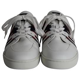 Christian Louboutin-Christian Louboutin Bianco Vida Viva Sneakers aus weißem Leder-Weiß