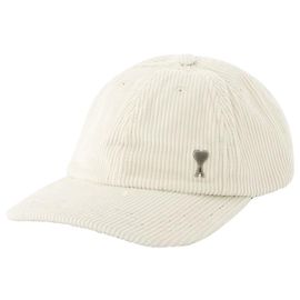 ADC Studs Cap – AMI Paris – Baumwolle – Elfenbein Beige
