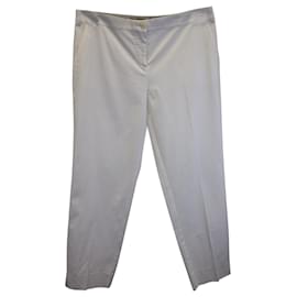 Etro-Pantaloni Skinny Etro in Cotone Bianco-Bianco