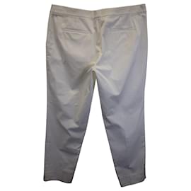 Etro-Pantalones pitillo de algodón blanco de Etro-Blanco
