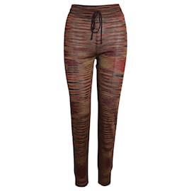 Missoni-Pantalon de survêtement rayé Missoni en viscose multicolore-Multicolore