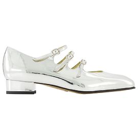 Ariana Pumps - Carel - Leather - Specchio Silver Metallic