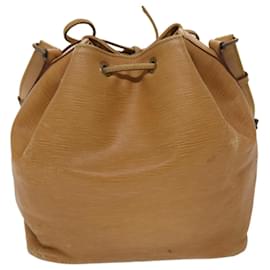 Louis Vuitton-LOUIS VUITTON Epi Petit Noe Shoulder Bag Winnipeg Beige M44106 LV Auth 47036-Other