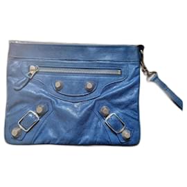 Balenciaga-Balenciaga Clutch bag-Azul