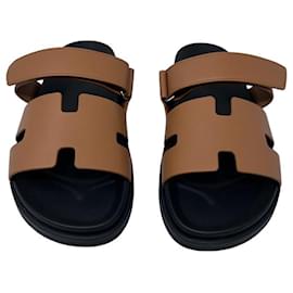Hermès-Men Sandals-Light brown