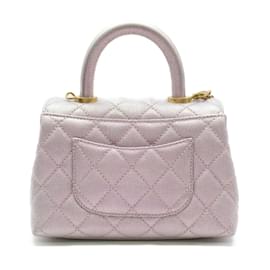 Chanel-2022 Extra Mini Coco Handle Bag AS2215-Pink