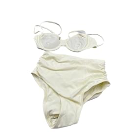 Autre Marque-NON SIGNE / UNSIGNED  Swimwear T.International S Polyester-White