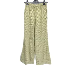 Autre Marque-PEONY  Trousers T.International S Cotton-Green