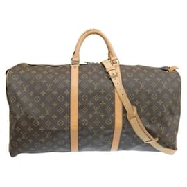 Louis Vuitton-Louis Vuitton Keepall Bandoulière 60-Brown
