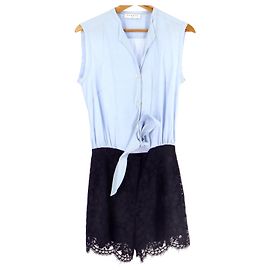 Sandro combishort Blu