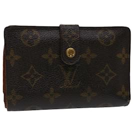 Louis Vuitton-LOUIS VUITTON Monogram Porte Monnaie Billets Viennois Wallet M61663 auth 46801-Monogram