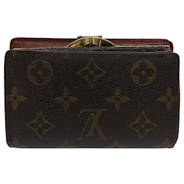 Louis Vuitton-LOUIS VUITTON Monogram Porte Monnaie Billets Viennois Wallet M61663 auth 46801-Monogram