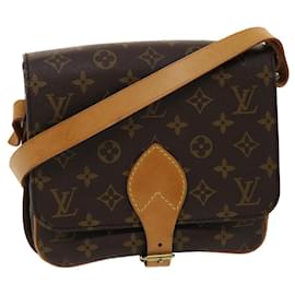 Louis Vuitton-LOUIS VUITTON Monogram Cartouchiere MM Shoulder Bag M51253 LV Auth 43460-Monogram