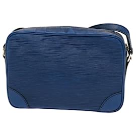 Louis Vuitton-LOUIS VUITTON Epi Trocadero 23 Bolso de hombro Azul M52305 LV Auth 46763-Azul