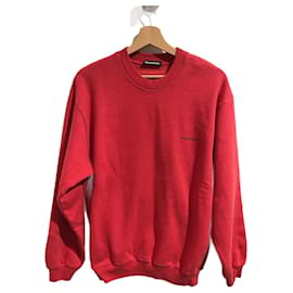 Balenciaga-BALENCIAGA  Knitwear T.International XS Cotton-Red