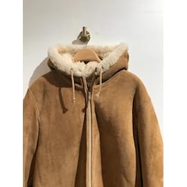 Yeezy-YEEZY  Coats T.International XS Fur-Beige