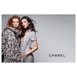 Chanel-9Abrigo de tweed Cosmopolite de K$-Multicolor