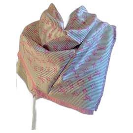 LOUIS VUITTON Scarves T. cashmere Grey ref.877542 - Joli Closet