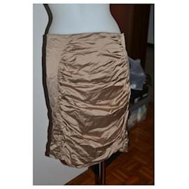 Flavio Castellani-Skirt new-Light brown