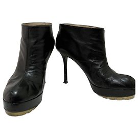 Yves Saint Laurent Botins YSL Trip Too Preto