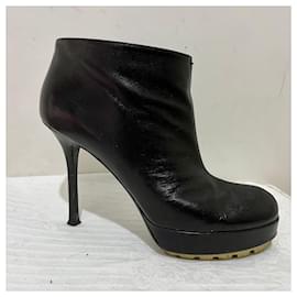 Yves Saint Laurent-YSL Trip Too ankle boots-Black