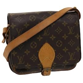 Louis Vuitton-LOUIS VUITTON Monogram Cartouchiere MM Shoulder Bag M51253 LV Auth hk742-Monogram