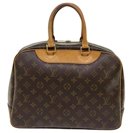 Louis Vuitton-LOUIS VUITTON Monogram Deauville Hand Bag M47270 LV Auth 46925-Monogram