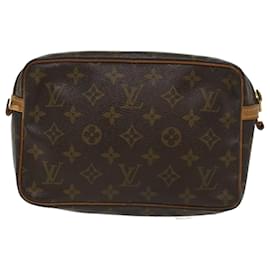 Louis Vuitton-Louis Vuitton Monogram Compiegne 23 Pochette M51847 LV Aut 46823-Monogramma